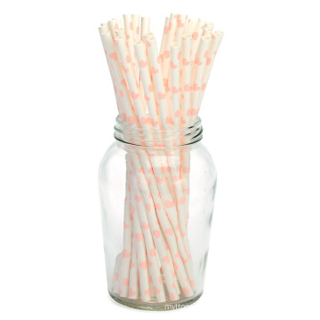 Biodegradable Eco-Friendly Beverages Paper Drinking Straw for Party